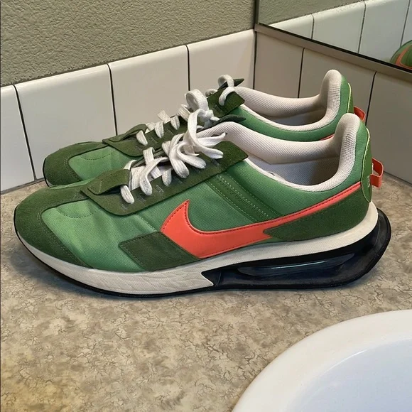 Nike Green and Orange Athletic Shoes - Men - Picture 3 of 9